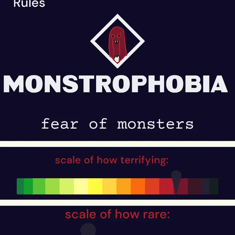 Monstrophobia by @Dozenalblocks_X