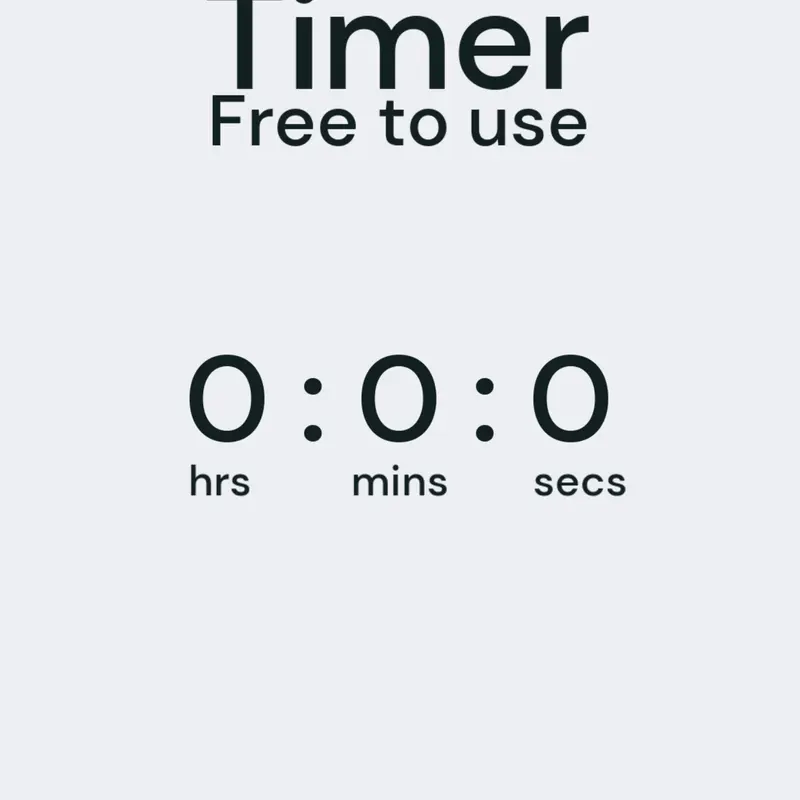 Timer by @tedy_ho by @tedy_ho