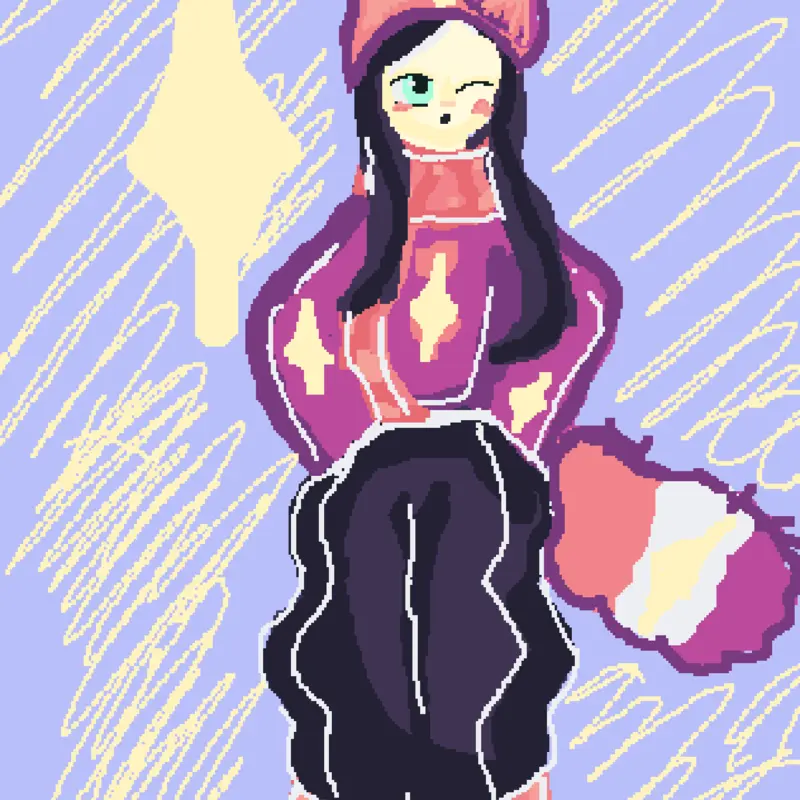 Charlette awa human form.💜☁️💗 by @MeryemTurkiye