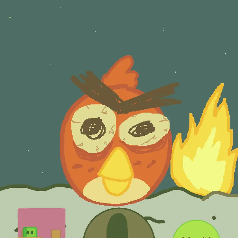 My Talking red at the moon war 2 by @TVNChile