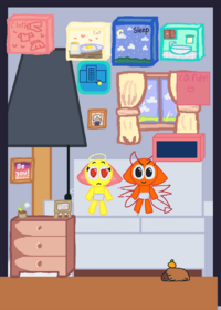 devil orange baby abuse and angel yellow...