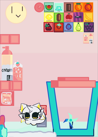 Cat sandbox but you can wondefully blend the...