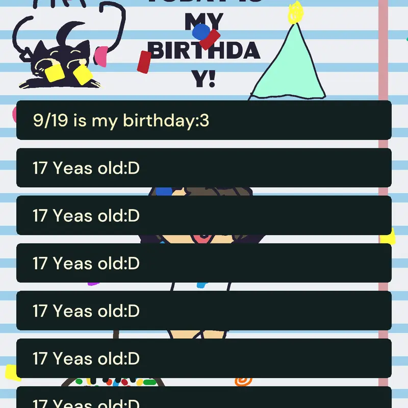 Happy birthday to me🥳 by @onh_45