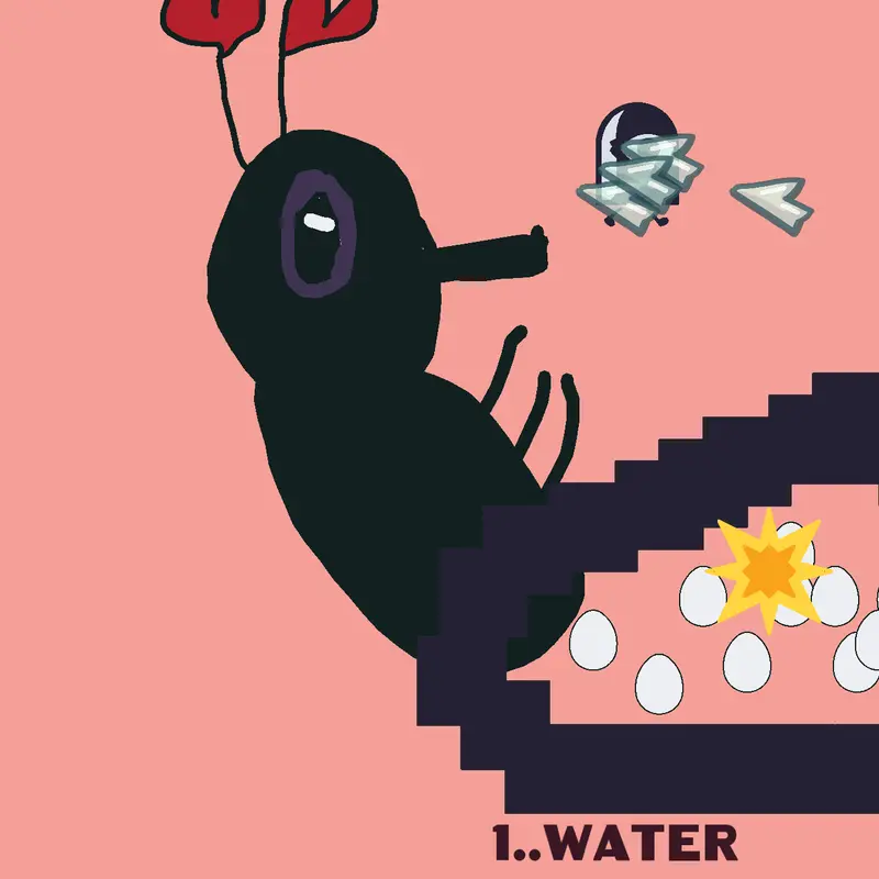 In the game it's free help the mosquito by @travizz