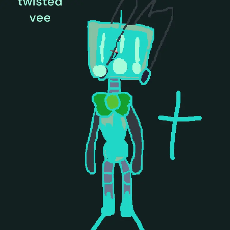 Crucifix twisted vee by @castleomn