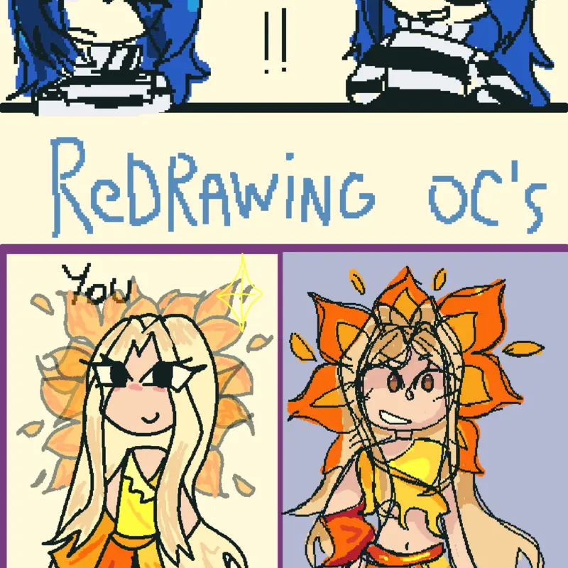 Sabrielas redraw by @Shrimpene