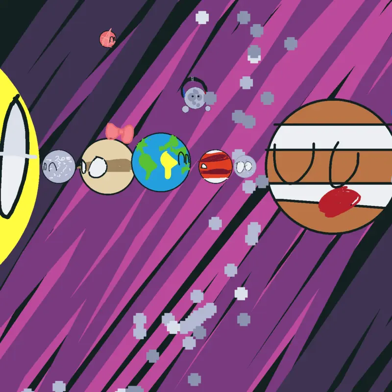 Solar System Planetballs by @Uranusball_IceGiant
