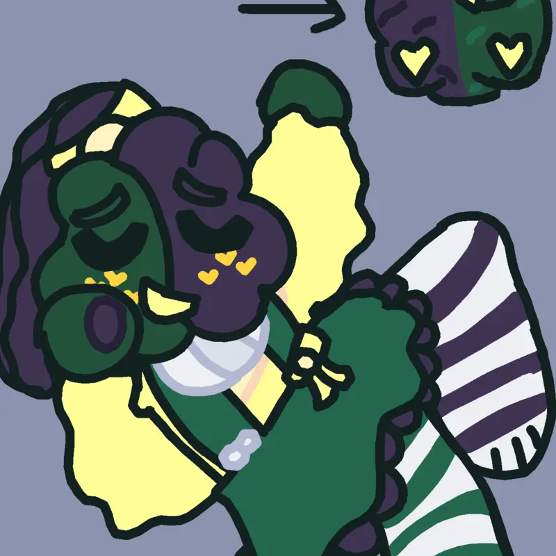 My Dw oc by @spiky_axolotl