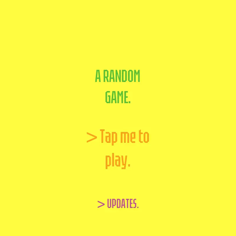 Game by @VeryDvmb