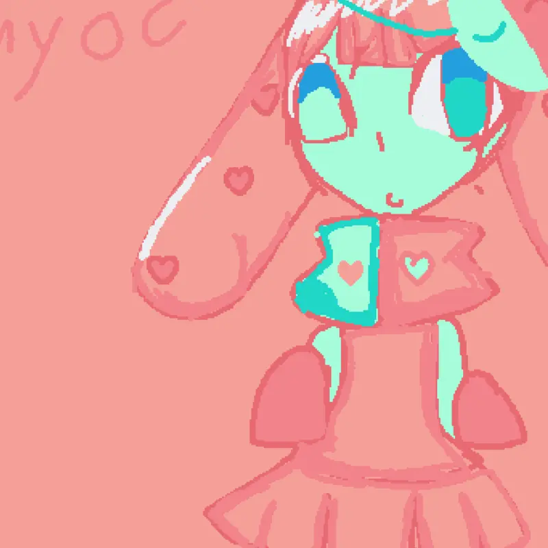 Hi this is my oc her name is bunnia by @cake77