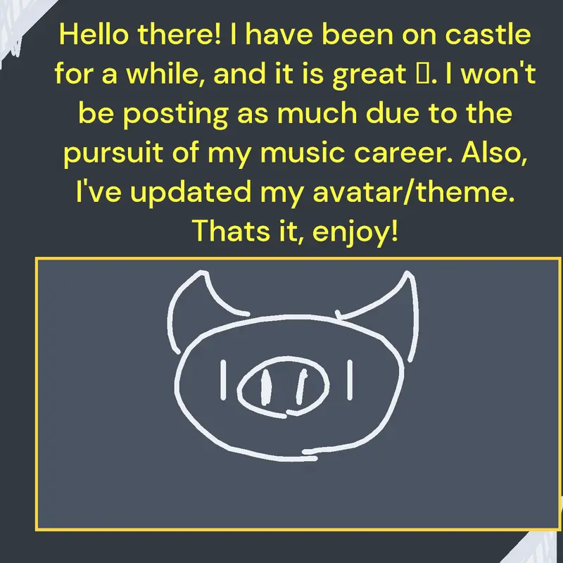 ANNOUNCEMENT by @Purplecow