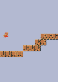 Jogo do Mario foi foi um pouquinho atrás