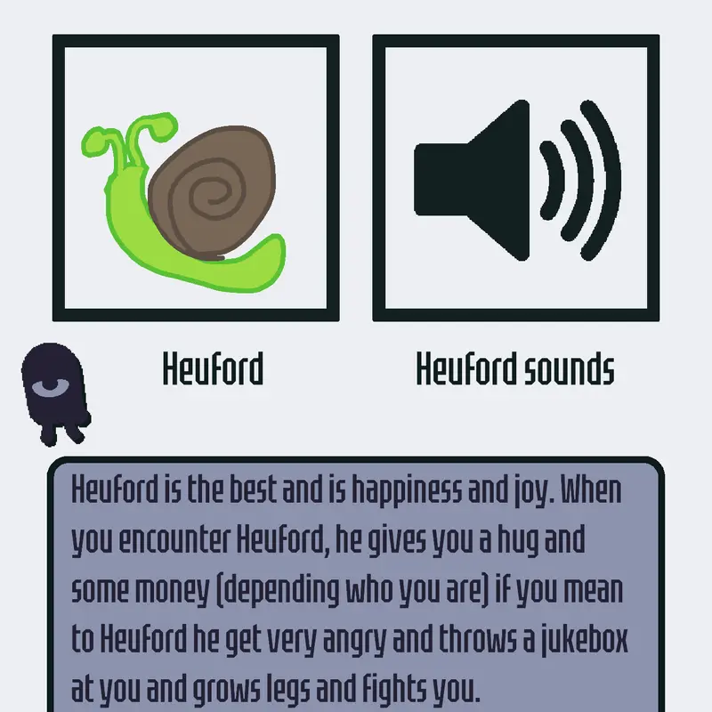 HEUFORD THE SNAIL. by @Bogis