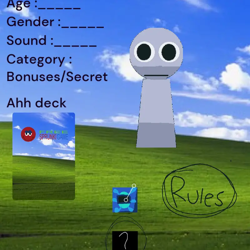 Sprunki by @monsterdusbackrooms