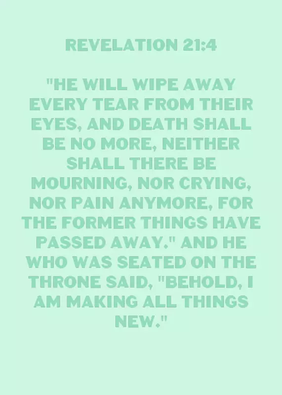 Revelation 21:4 by @SpreadingTheGospel_
