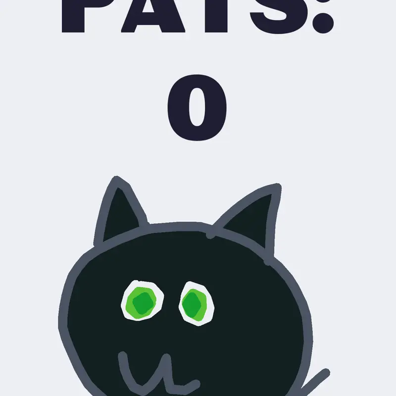 pat the cat by @nidzolino