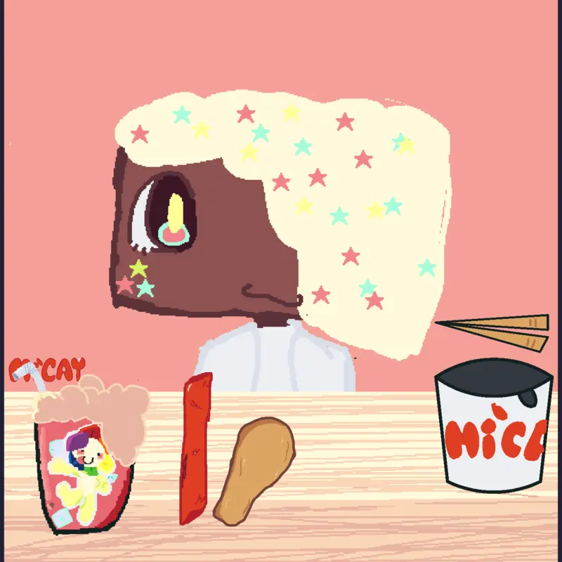 Mukbang ft.cosmo yum🤓 by @MeoVotri