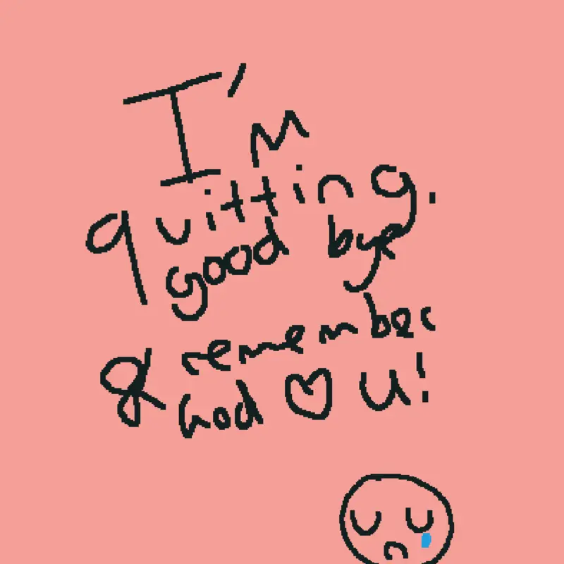Goodbye by @cookie_dust