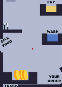 Make food out of potato