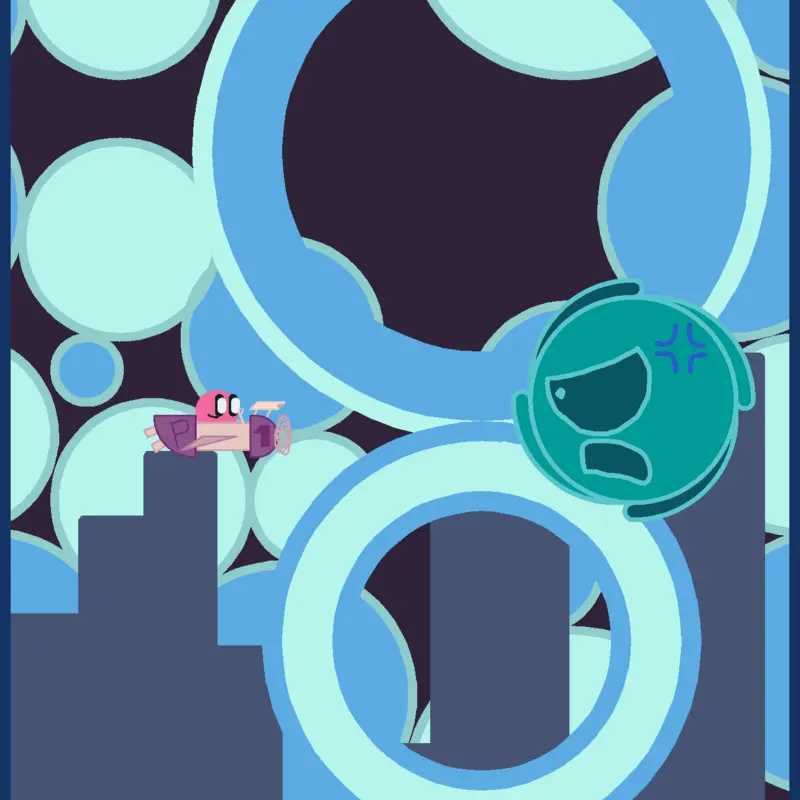 Blue city - 11 by @slime_rancher