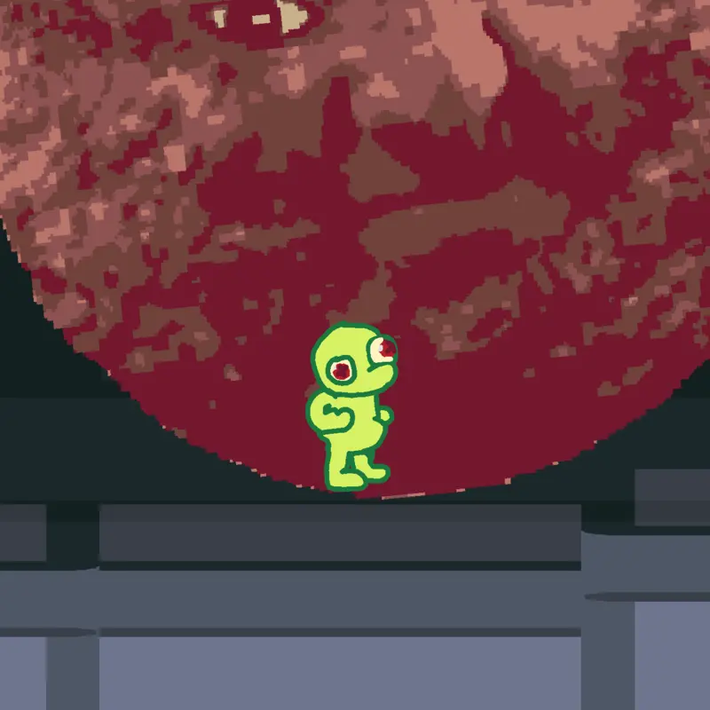 Run from meatball man by @SammiAm