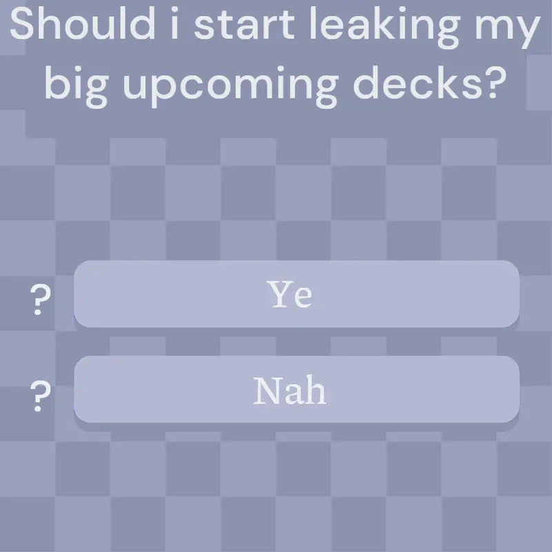 Poll for uhhhhhhh by @noididntdothedothatdoing