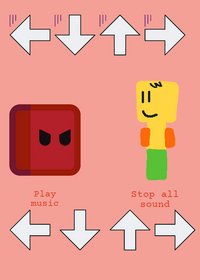 FNF vs red cube