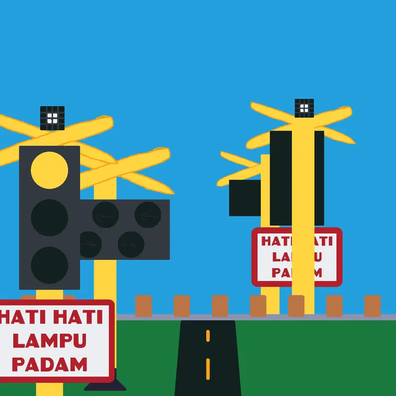 Ews crossing (indonesia railroad cross) by @white_ball_827
