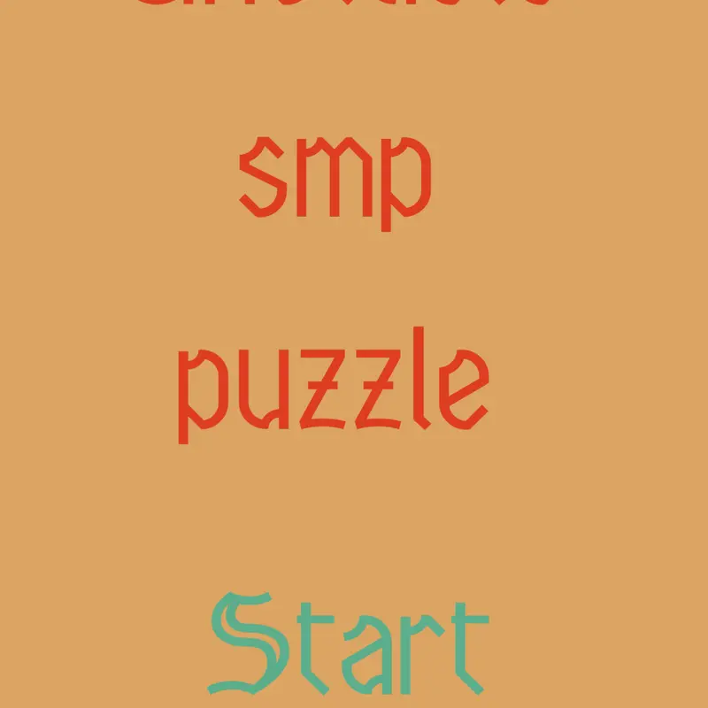 Unstable smp puzzle by @dandysworld_lover1