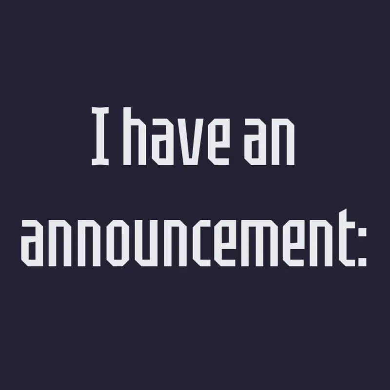 An Announcement... by @alukinaEmily