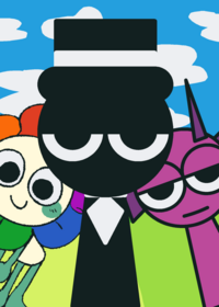 Sprunki ragdoll Oren Raddy Clurk And there...