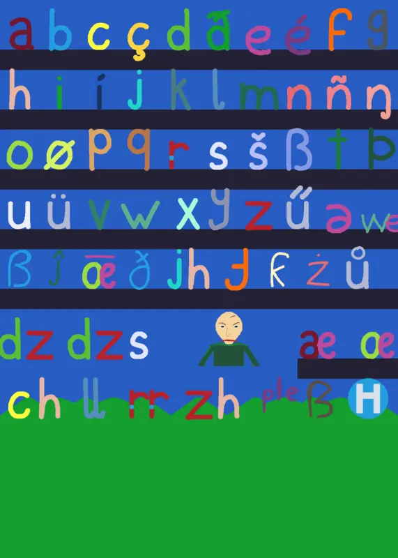Big Alphabet Dance by @HouaLee