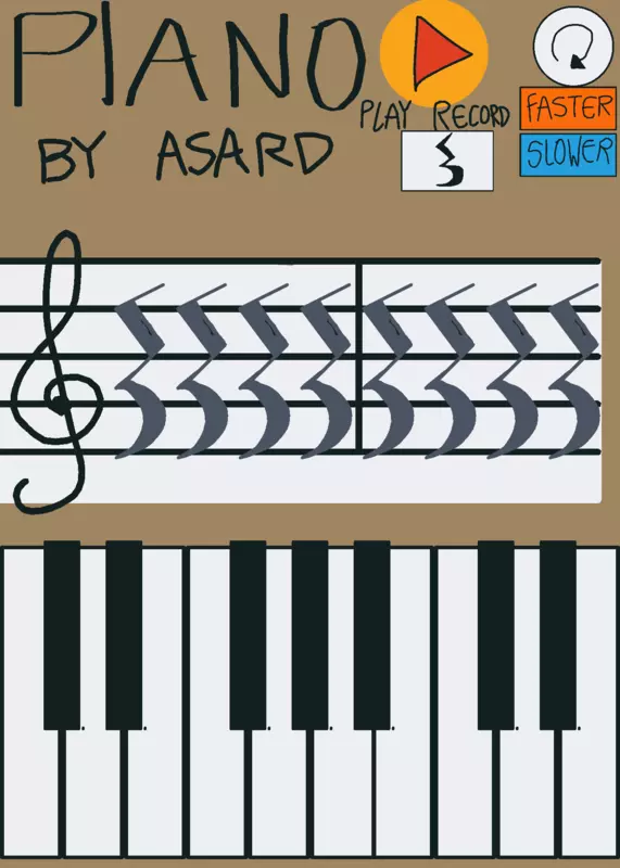 Piano Music Maker by @Asard