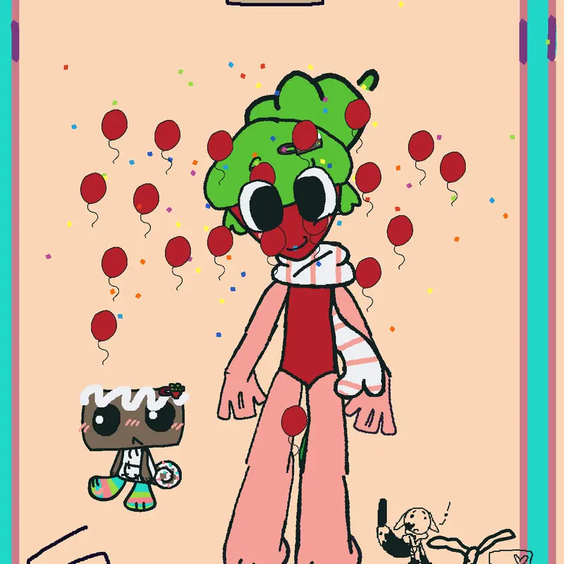 Sprout ragdoll by @Slushee_official