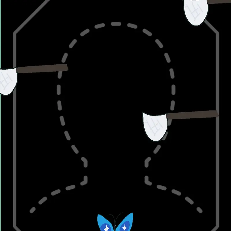 Flappy Butterfly by @ST4R_creates