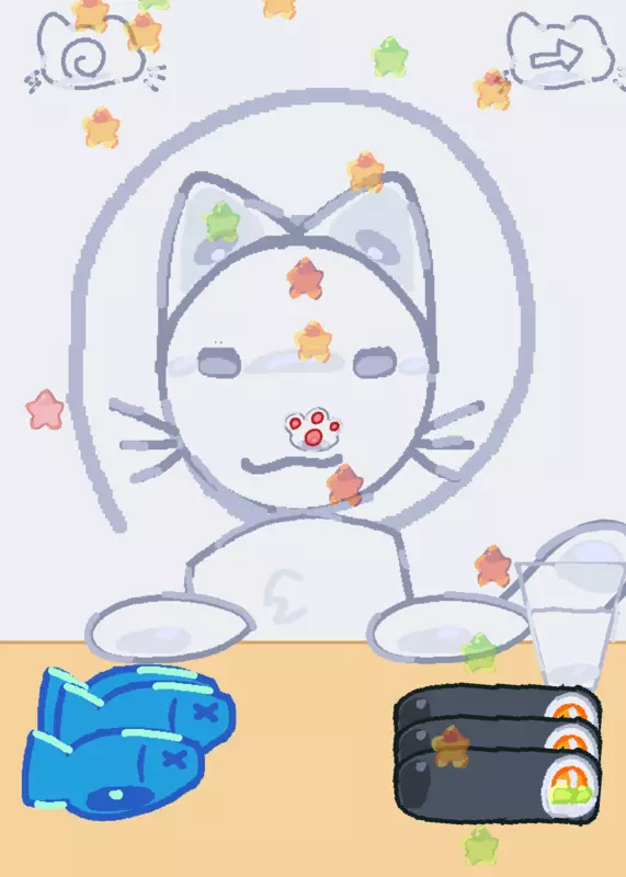Cat mukbang by @T0MMY1NN1T