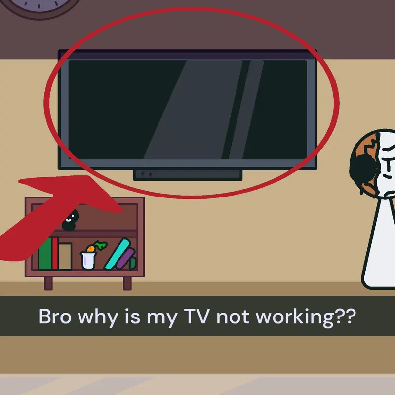 Why my tv not working by @-_Aethos_Blob_-