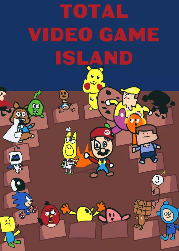 Total video game island DVD by @NancyHolmes