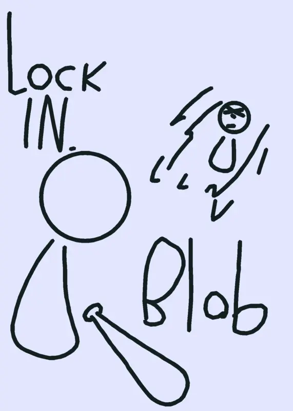 Lock in blob hits normal dummy by @The_tv_guy