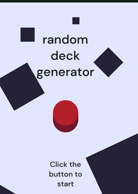 Random deck generator