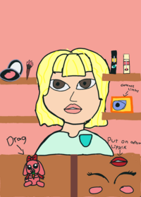 Fun makeup game