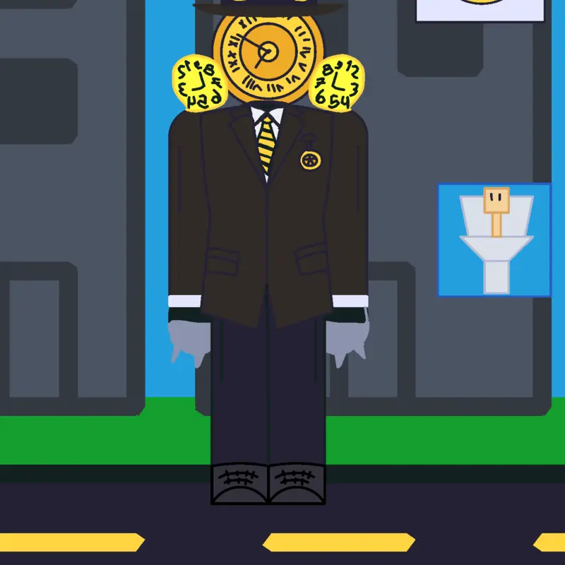 Fun upgraded clocksman/drill ragdoll by @shrimpguyo