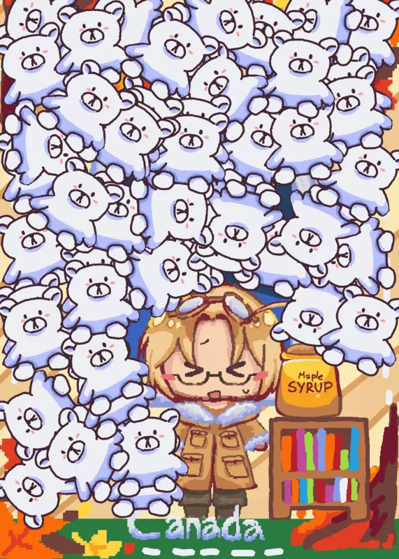 Hetalia Canada by @333serbia