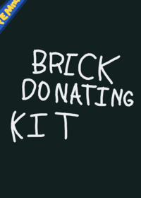 Remixable brick donating system