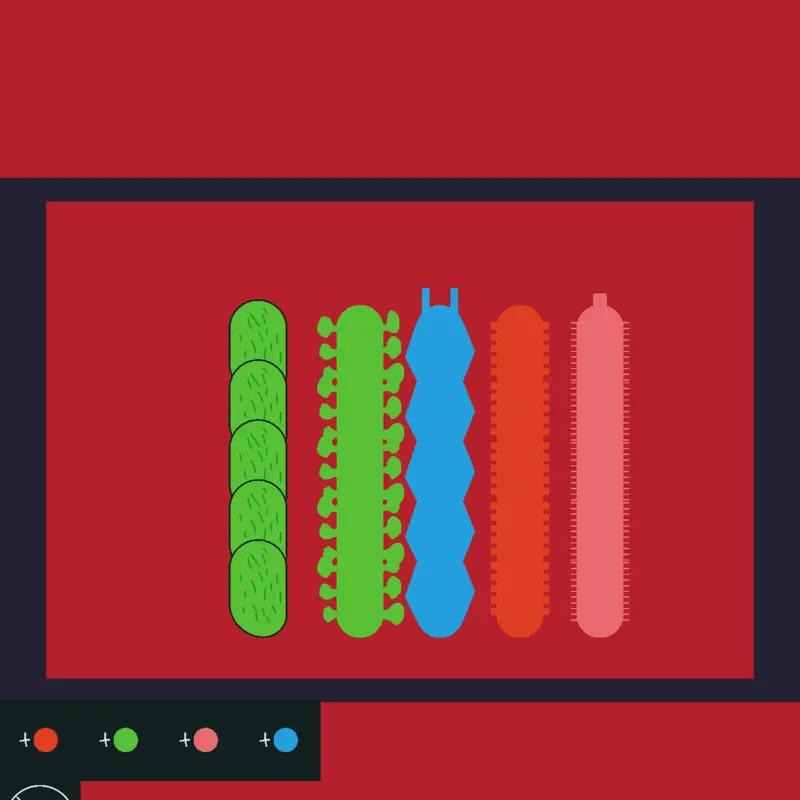 This is number two of bacteria simulator by @travizz