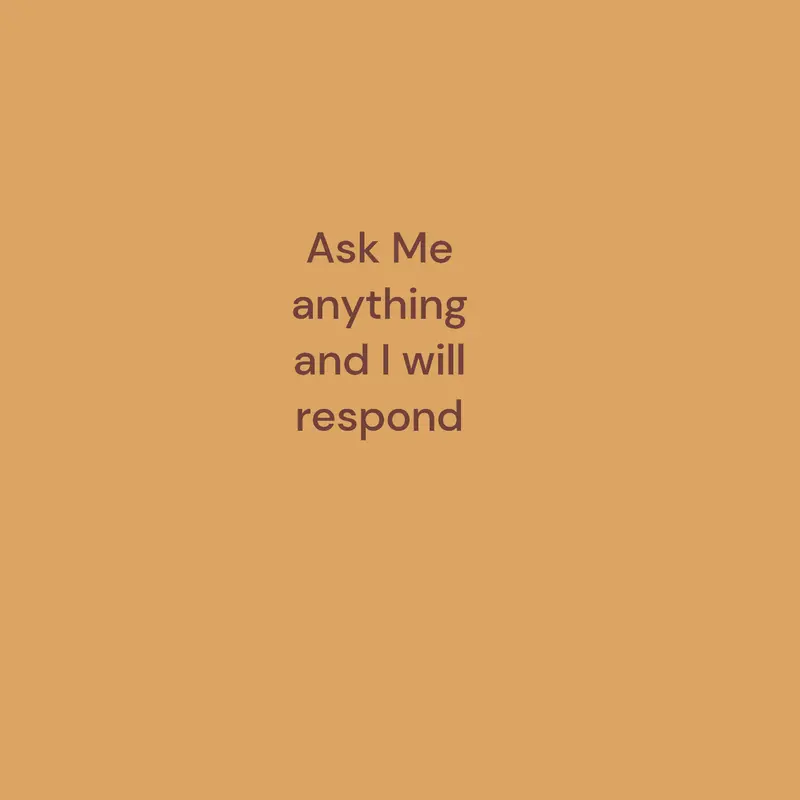 Ask me anything and I will respond by @Gamerboi7557557
