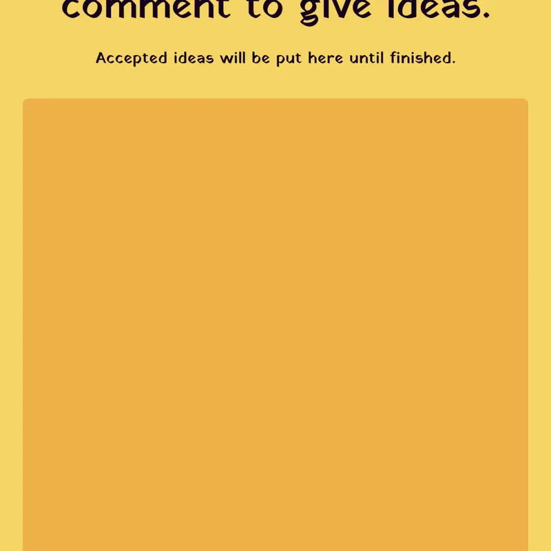 Ideas board by @Y21Q1
