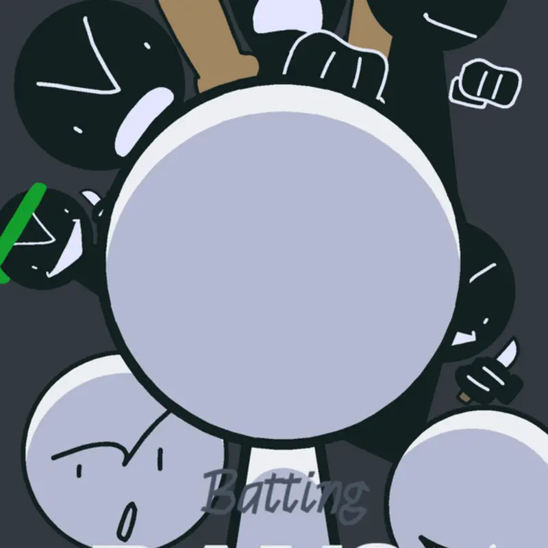 Batting day but you're fake blob by @tvhead_2025