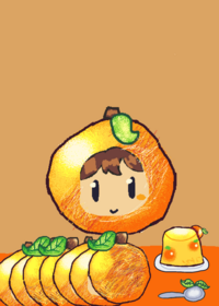 Orange food mukbang yummy food cook