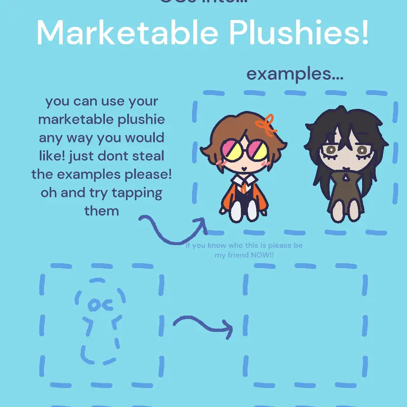 Marketable Plushie Remixparty by @maycait5